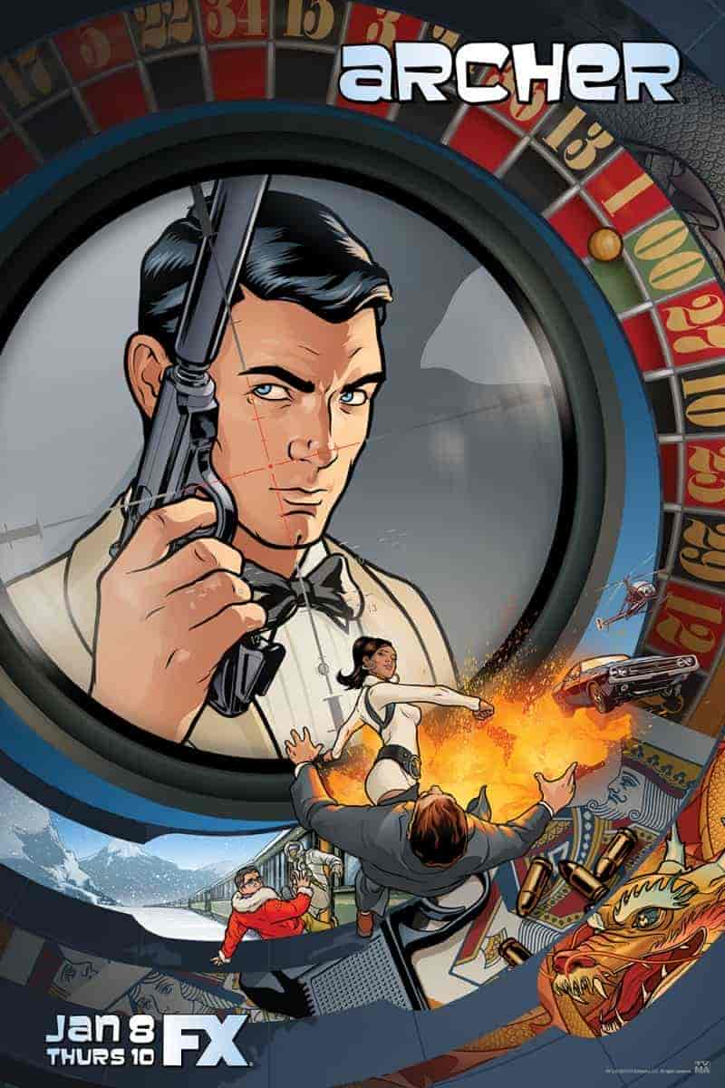 انمي مسلسل Archer الموسم السادس الحلقة 8 الثامنة مترجمة